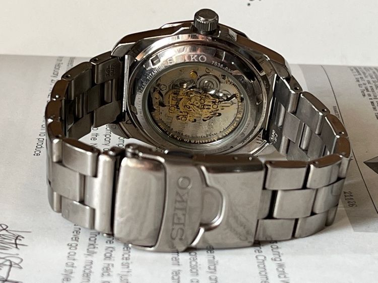 หายาก Seiko 60ปี ครองราชย์ Titanium Limited Edition รูปที่ 17