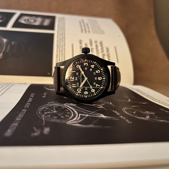 Hamilton Khaki Field Machanical สาย2เส้น กล่องใบครบ รูปที่ 10