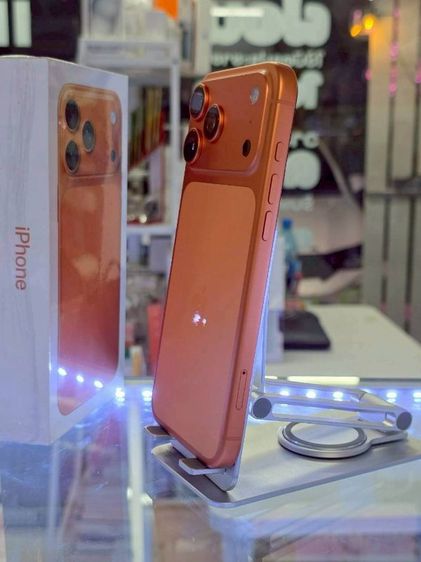 📍แลก💵สด💳ผ่อนได้ รับบัตรเครดิต รับสแกน Spay later💳iPhone 17 promax สีส้ม👉🏻256gb🍒แบต 100% รอบชาร์จ 94🍒เครื่องสวยสภาพดี🍒ประกัน Care+ 13/11/70🍒ใช้งานดีปกติ🍒มีเครื่อ รูปที่ 6