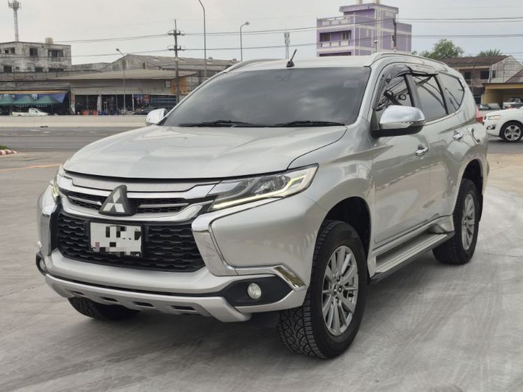 Mitsubishi Pajero Sport 2017 2.4 GT Premium 2WD Utility-car ดีเซล ไม่ติดแก๊ส เกียร์อัตโนมัติ เทา