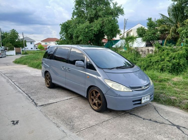 Toyota Estima 2002 2.4 G Utility-car เบนซิน LPG เกียร์อัตโนมัติ เทา