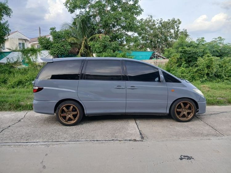 Toyota Estima 2002 2.4 G Utility-car เบนซิน LPG เกียร์อัตโนมัติ เทา รูปที่ 4