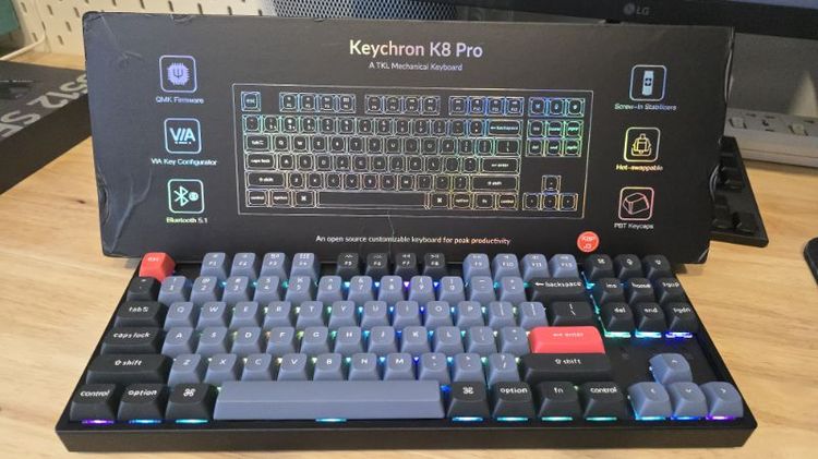 เม้าส์ และคีย์บอร์ด Keychron K8 pro