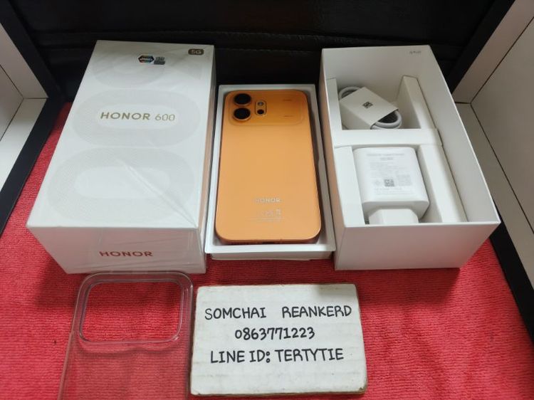 ยี่ห้ออื่นๆ 256 GB ขาย Honor 600 5G สีส้ม เครื่องศูนย์ไทย
