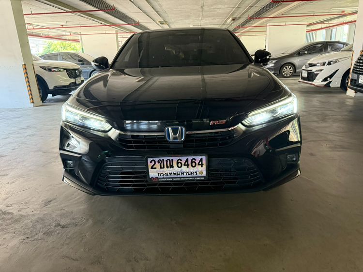 Honda Civic 2023 2.0 eHEV RS Sedan ไฮบริด ไม่ติดแก๊ส เกียร์อัตโนมัติ ดำ