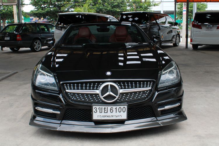 Mercedes-Benz SLK-Class 2012 SLK200 Kompressor AMG Sedan เบนซิน ไม่ติดแก๊ส เกียร์อัตโนมัติ ดำ