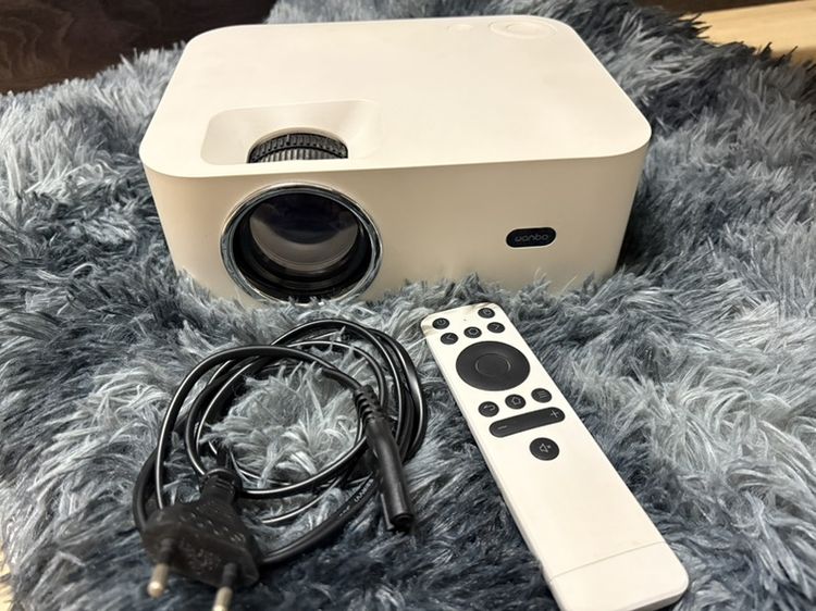 โปรเจคเตอร์ wanbo x1 + mi tv stick