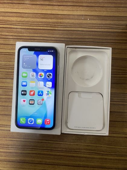 iPhone 11 64 gb เครื่องไทยจอเดิมแบตเดิมสแกหน้าปกติ
