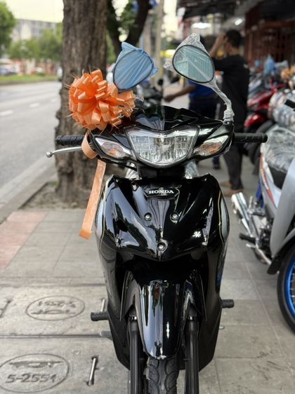 ￼Wave110i ดำ-เทา ปี66 รถบ้านมือเดียวซื้อสด รูปที่ 2