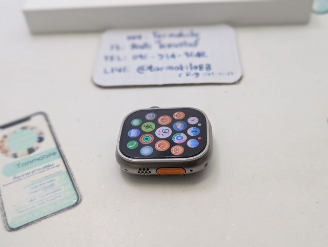 Apple Watch Ultra 3 49mm ศูนย์ไทย อายุ 10 วัน สภาพใหม่เอี่ยม ประกันยาว อุปกรณ์ครบยกกล่อง สุขภาพแบต 100 เพียง 20,990 บาท เท่านั้น ครับ 
 รูปที่ 5