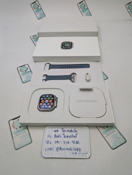 Apple Watch Ultra 3 49mm ศูนย์ไทย อายุ 10 วัน สภาพใหม่เอี่ยม ประกันยาว อุปกรณ์ครบยกกล่อง สุขภาพแบต 100 เพียง 20,990 บาท เท่านั้น ครับ 
 รูปที่ 2