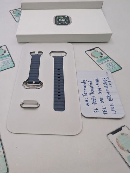 Apple Watch Ultra 3 49mm ศูนย์ไทย อายุ 10 วัน สภาพใหม่เอี่ยม ประกันยาว อุปกรณ์ครบยกกล่อง สุขภาพแบต 100 เพียง 20,990 บาท เท่านั้น ครับ 
