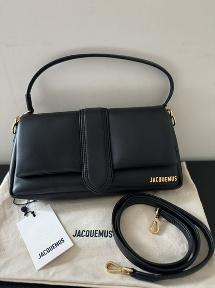 กระเป๋า jacquemus soft small bambimou in black