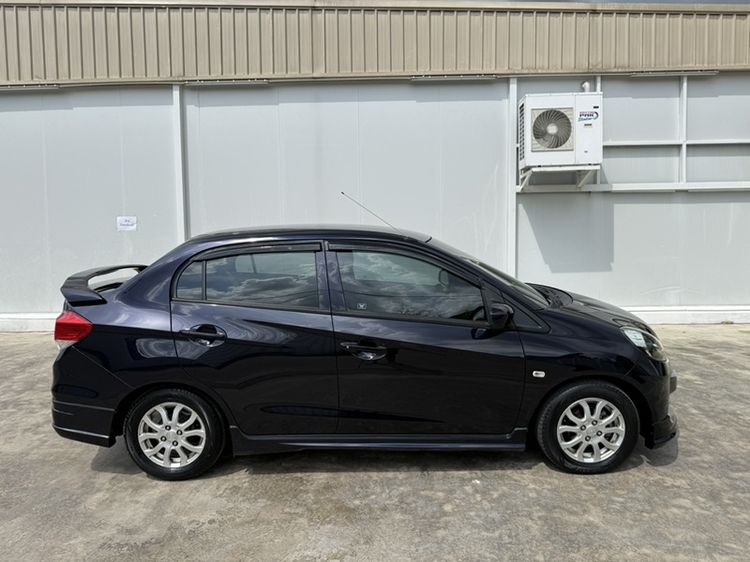 รถ Honda Brio 1.2 Amaze V สี น้ำเงิน