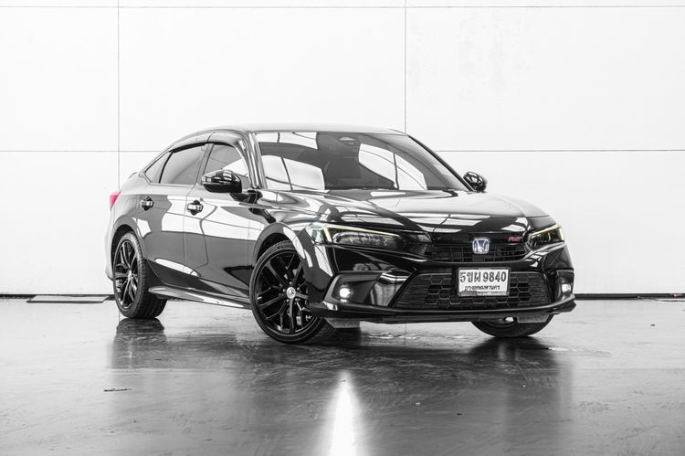 Honda Civic 2024 2.0 eHEV RS Sedan เบนซิน ไม่ติดแก๊ส เกียร์อัตโนมัติ ดำ รูปที่ 2