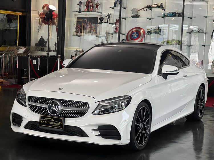 รถ Mercedes-Benz C-Class C200 สี ขาว