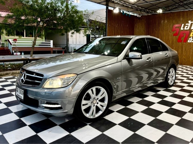 Mercedes-Benz C-Class 2011 C250 CGI Sedan เบนซิน ไม่ติดแก๊ส เกียร์อัตโนมัติ เทา รูปที่ 2