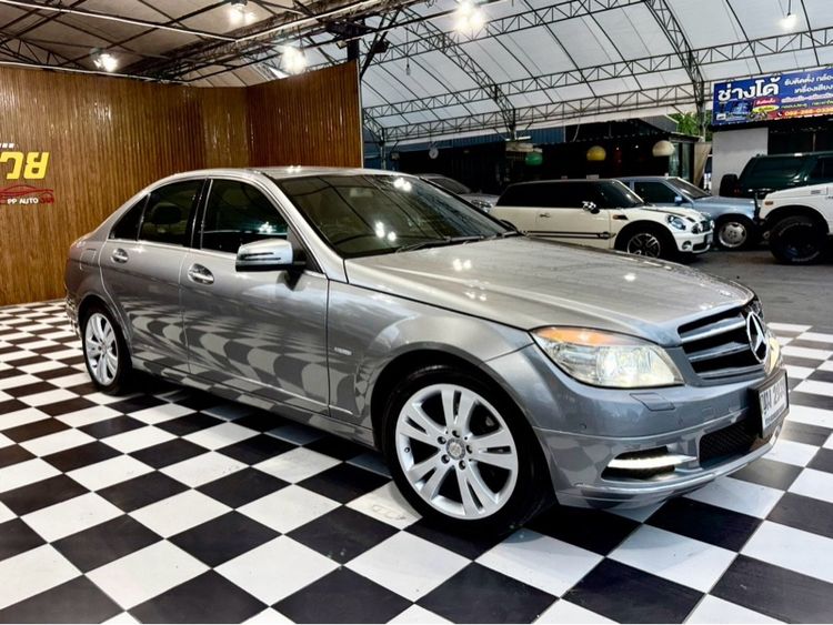 Mercedes-Benz C-Class 2011 C250 CGI Sedan เบนซิน ไม่ติดแก๊ส เกียร์อัตโนมัติ เทา