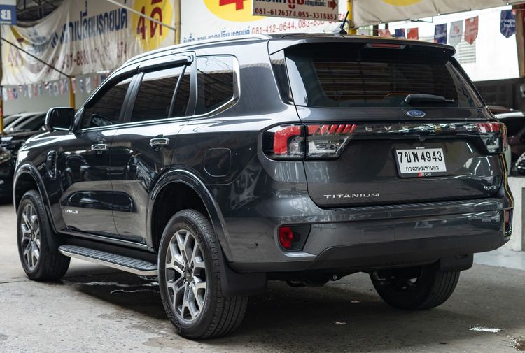 Ford Everest 2023 2.0 Bi-Turbo Titanium+ 4WD Utility-car ดีเซล ไม่ติดแก๊ส เกียร์อัตโนมัติ เทา รูปที่ 3