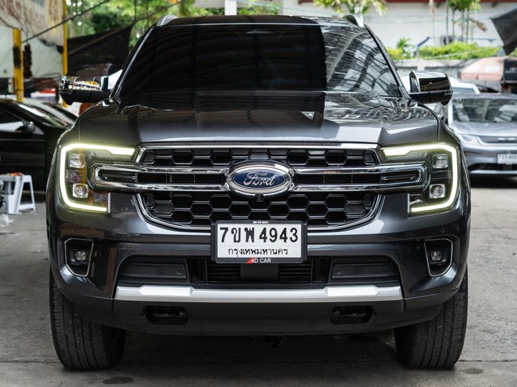รถ Ford Everest 2.0 Bi-Turbo Titanium+ 4WD สี เทา