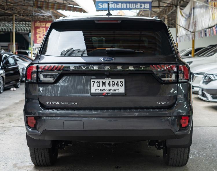 Ford Everest 2023 2.0 Bi-Turbo Titanium+ 4WD Utility-car ดีเซล ไม่ติดแก๊ส เกียร์อัตโนมัติ เทา รูปที่ 4