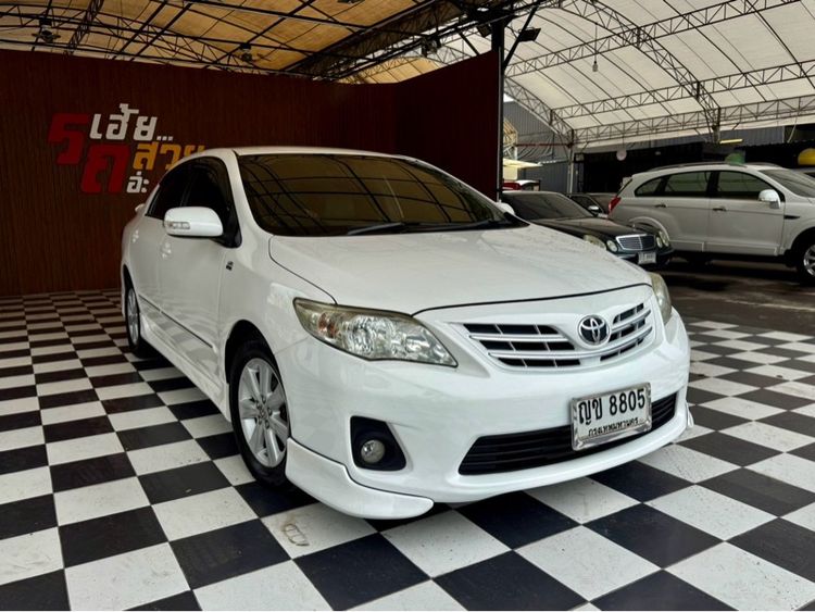 Toyota Altis 2011 1.8 E Sedan เบนซิน ไม่ติดแก๊ส เกียร์อัตโนมัติ ขาว รูปที่ 3