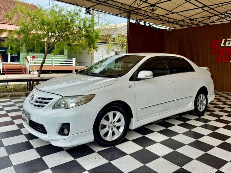 Toyota Altis 2011 1.8 E Sedan เบนซิน ไม่ติดแก๊ส เกียร์อัตโนมัติ ขาว รูปที่ 2