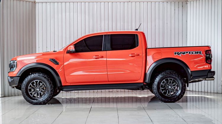 Ford Ranger 2023 Raptor 3.0 4WD Pickup เบนซิน ไม่ติดแก๊ส เกียร์อัตโนมัติ ส้ม รูปที่ 2