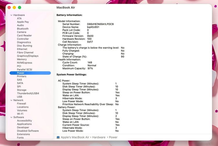 ติดจอง MacBook Air 15-inch M3 2024 Ram8GB SSD256GB Midnight รูปที่ 13