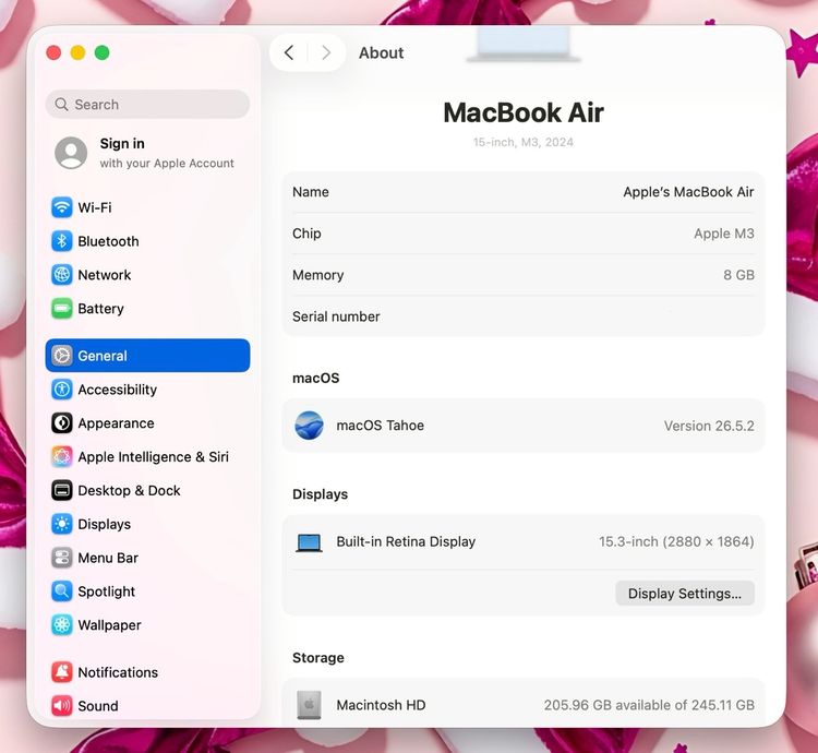 ติดจอง MacBook Air 15-inch M3 2024 Ram8GB SSD256GB Midnight รูปที่ 12