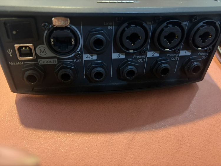 Bose T1 ดิจิตอล มิกเซอร์ใช้เป็นออดิโออินเตอร์เฟสได้ สภาพดีพร้อมใช้งาน รูปที่ 6