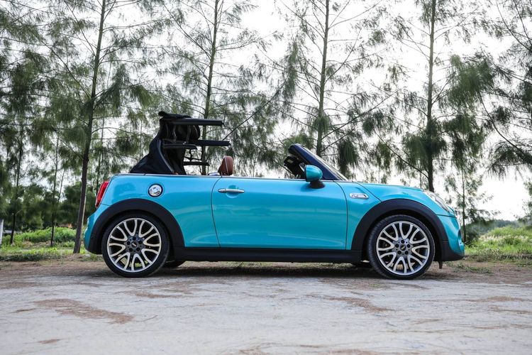 Mini CONVERTIBLE 2018 2.0 S Sedan เบนซิน ไม่ติดแก๊ส เกียร์อัตโนมัติ ฟ้า รูปที่ 3