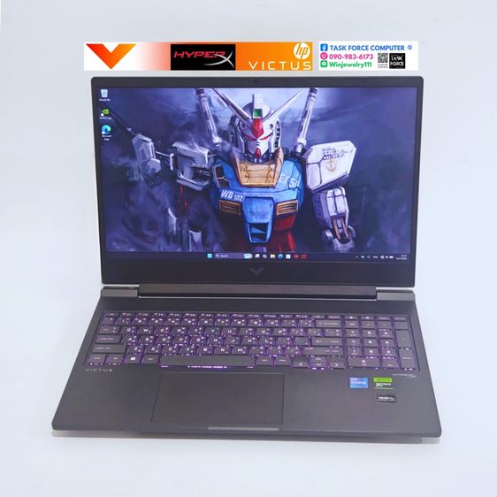 อื่นๆ วินโดว์ อื่นๆ อื่นๆ ใช่ (#RTX4070) HP VICTUS 16-R1129TX