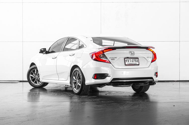 Honda Civic 2019 1.8 EL i-VTEC Sedan เบนซิน ไม่ติดแก๊ส เกียร์อัตโนมัติ ขาว รูปที่ 4