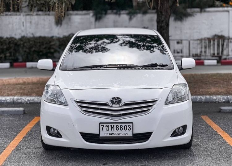 Toyota Vios 2011 1.5 ES Sedan เบนซิน ไม่ติดแก๊ส เกียร์อัตโนมัติ ขาว รูปที่ 2