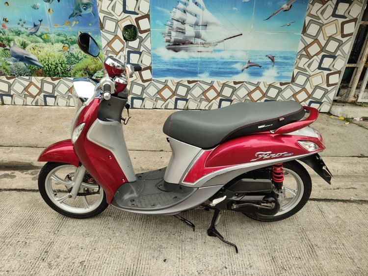 🛵ยังไงก็ขาย Fino125 ปี 58 เครื่องดี สีสวย สตาร์ทมือ เล่มชุดโอนครบ+เปลี่ยนถ่ายน้ำมันเครื่องฟรี ส่งฟรี 30 กม. รูปที่ 2