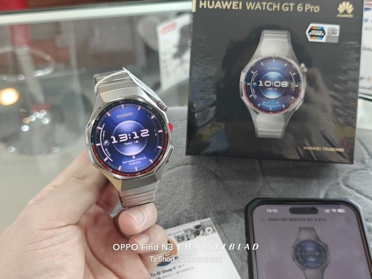 Huawei Watch GT6 Pro Titanium 46mm ของใหม่ ประกันศูนย์ รูปที่ 3