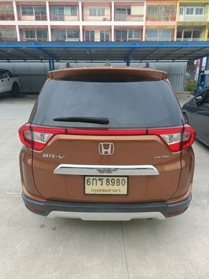 Honda BR-V 2017 1.5 SV Sedan เบนซิน ไม่ติดแก๊ส เกียร์อัตโนมัติ น้ำตาล รูปที่ 4