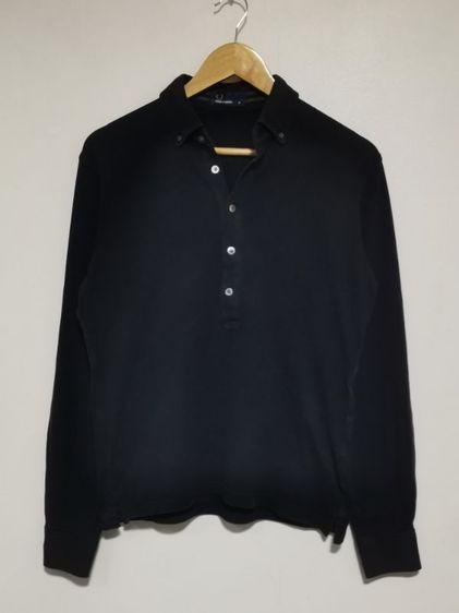 เสื้อโปโลแขนยาว​ Fred​ Perry​ สีดำ❗❗SALE❗❗​ รูปที่ 3