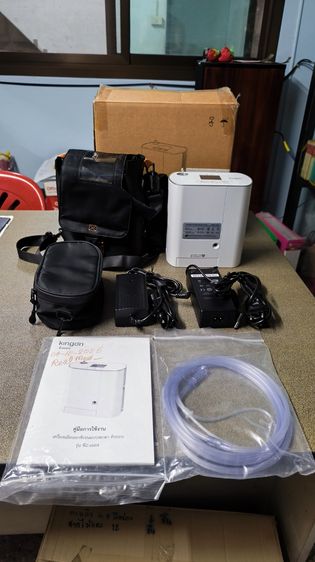อุปกรณ์เพื่อสุขภาพ เครื่องผลิต Oxygen พกพา Kingon P2-S4 มือสอง