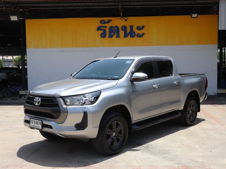 Toyota Hilux Revo 2020 Double Cab 2.4 Entry Prerunner Pickup ดีเซล เกียร์อัตโนมัติ เทา