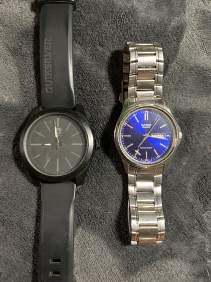 นาฬิกา quiksilver casio แท้มือสองเรือนละ 200 บาทรวมส่งขายราคาสภาพ📌 มีรอยตามการใช้งาน
