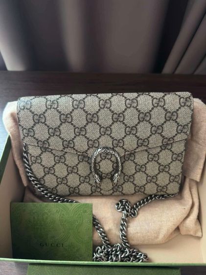Gucci Dionysus WOC อุปกรณ์ กล่อง ถุงผ้า ครบ สภาพ 99%
