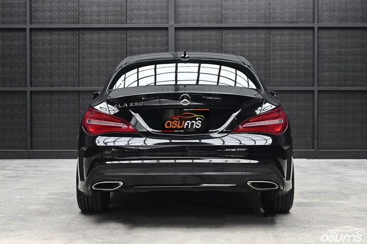 Mercedes-Benz CLA-Class 2019 CLA250 AMG Sedan เบนซิน ไม่ติดแก๊ส เกียร์อัตโนมัติ ดำ รูปที่ 4