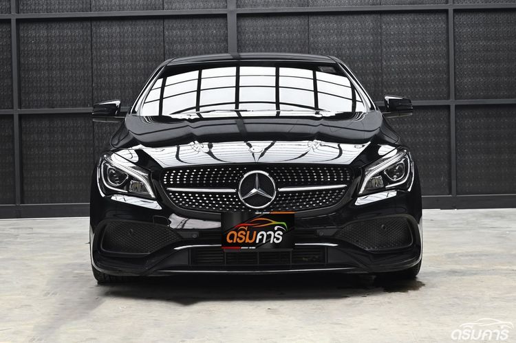 Mercedes-Benz CLA-Class 2019 CLA250 AMG Sedan เบนซิน ไม่ติดแก๊ส เกียร์อัตโนมัติ ดำ รูปที่ 2