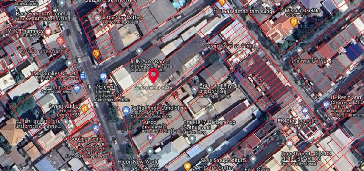 ให้เช่าที่ดินถมแล้ว 530 ตรว ติดถนนสาธุประดิษฐ์ ซอย 15 รูปที่ 2