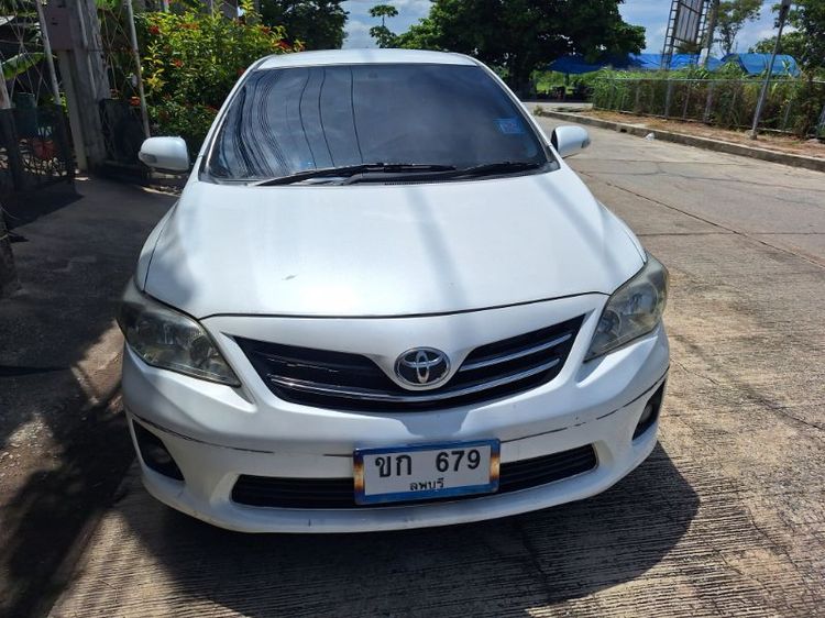 Toyota Altis 2011 1.6 E Sedan เบนซิน ไม่ติดแก๊ส เกียร์อัตโนมัติ ขาว รูปที่ 3