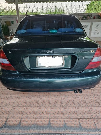 Hyundai Sonata 2001 2.0 EL Sedan เบนซิน LPG เกียร์ธรรมดา เขียว รูปที่ 2