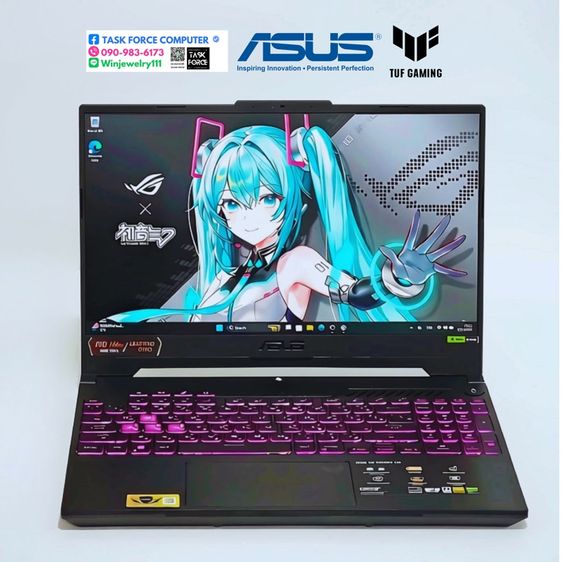 ASUS TUF GAMING F15 FX507VV-LP139W (MECHA GRAY) รูปที่ 2