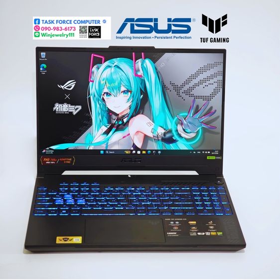 วินโดว์ 16 กิกะไบต์ อื่นๆ ไม่ใช่ ASUS TUF GAMING F15 FX507VV-LP139W (MECHA GRAY)